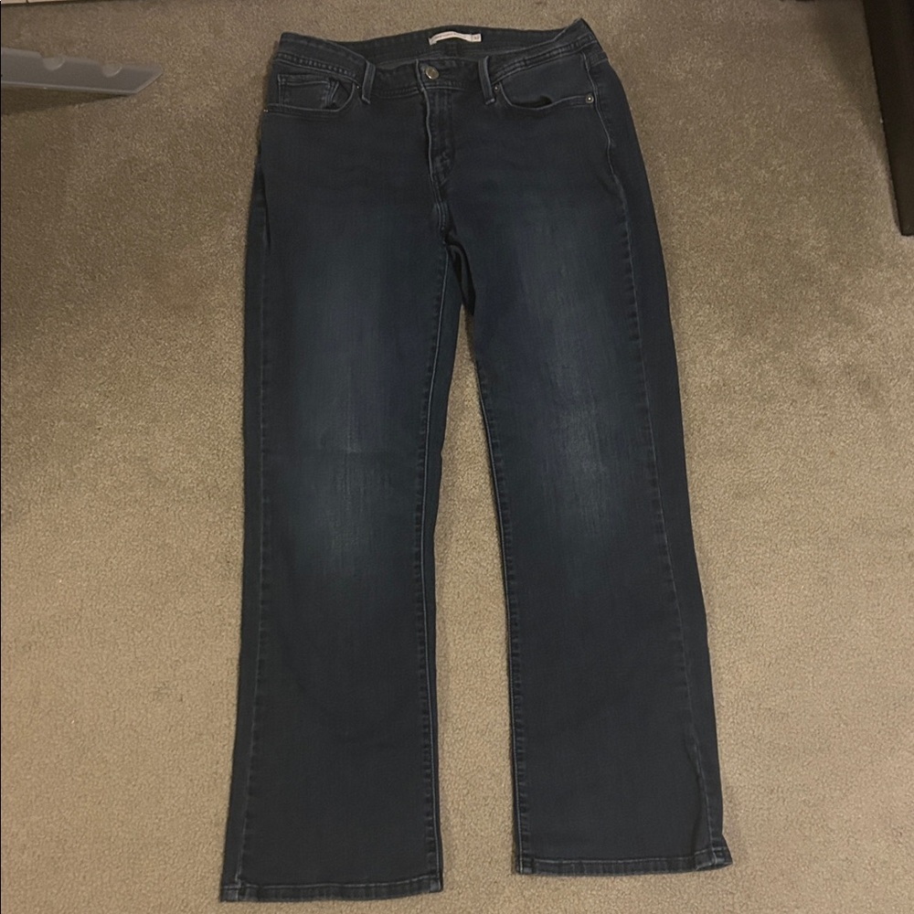 Levi's 529 Curvy Bootcut Women's Dark Blue Jeans